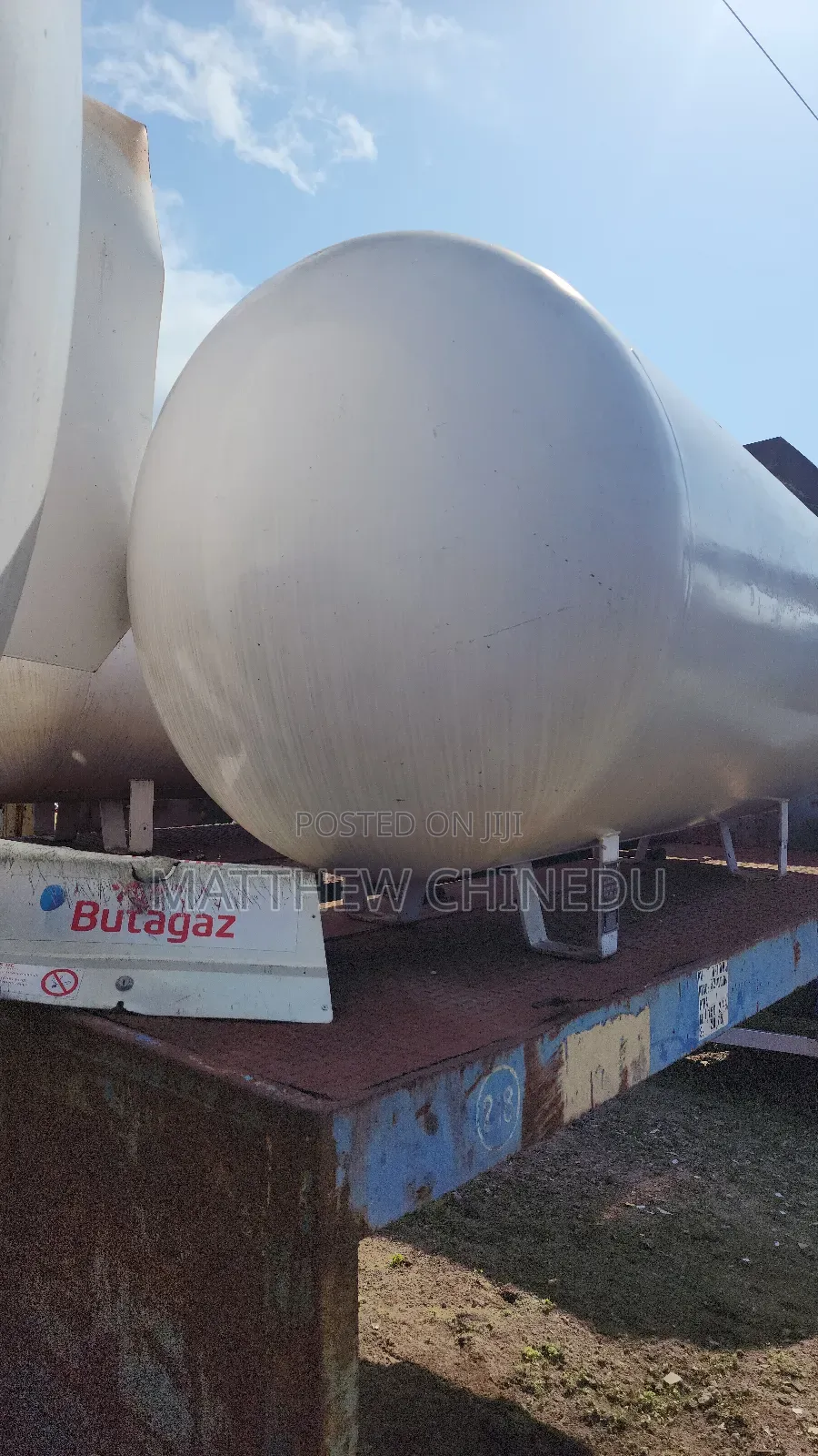 Newly Arrived 1.5tons LPG Gas Cylinders