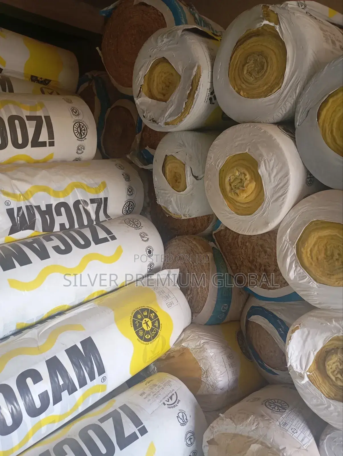 50mm Izocam Rockwool With Aluminium Foil.