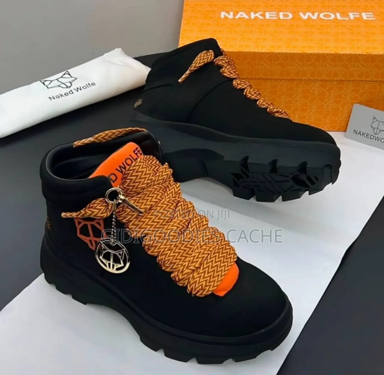 Naked Wolfe Chunky Ankle Boots