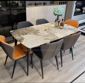 Marble Top Dining Table