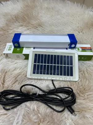 17 Watts Fluorescent Light
With Solar Panel