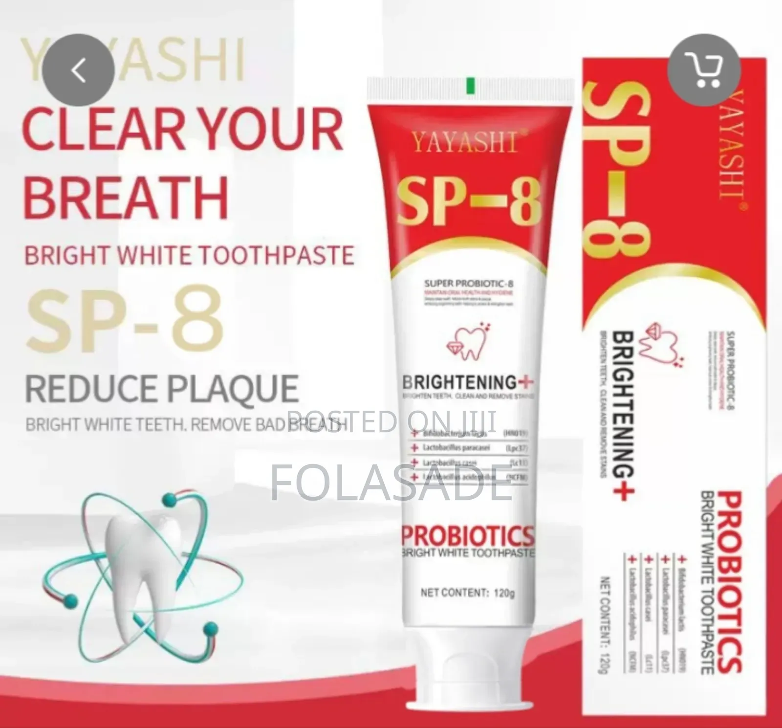 Probiotic Whitening Toothpaste