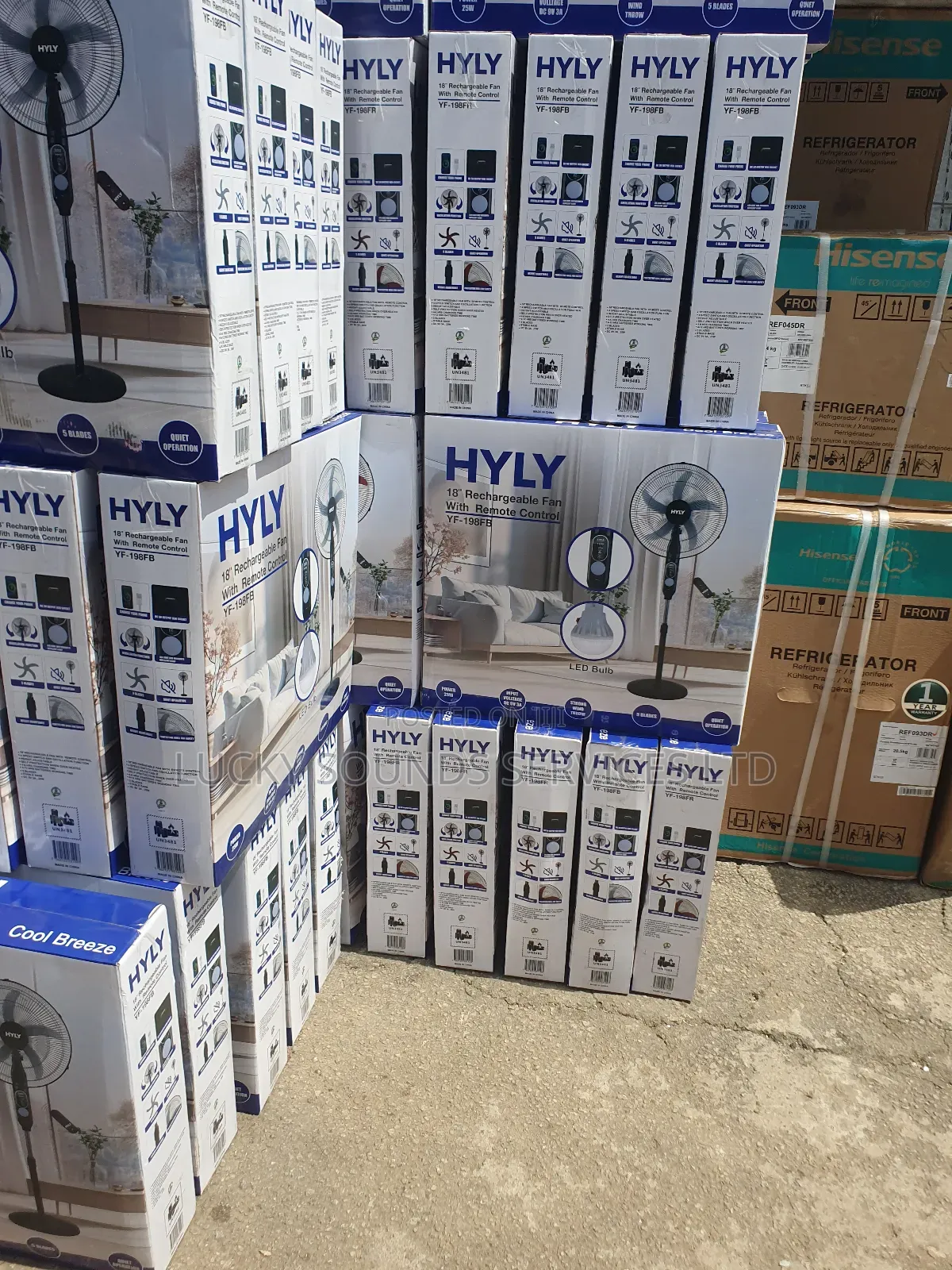 Hyly Rechargeable Fan 18"