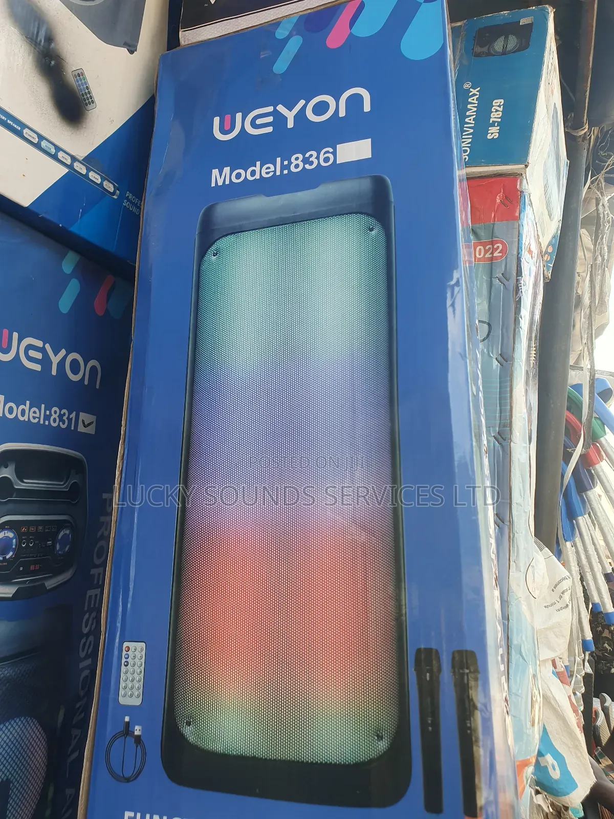 Weyon Pa System Double Speaker