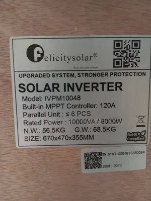 10kva Felicity Ivpm Hybrid Inverter