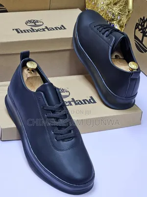 All Black Timberland Sneakers
