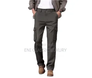 100% Quality Luxury Cargo Chinos Combat Jeans Well Branded