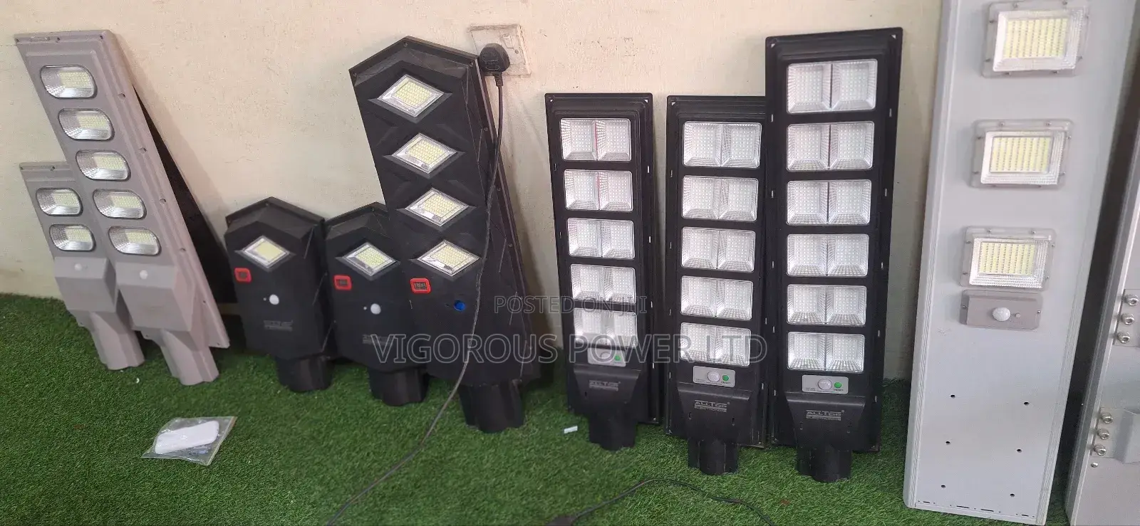 Solar Lithium Battery and Solar Lights