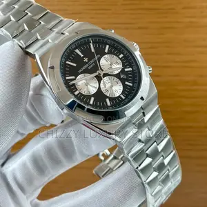 Vacheron Constantin Quality Luxury Men Chain Strap Wristwatch