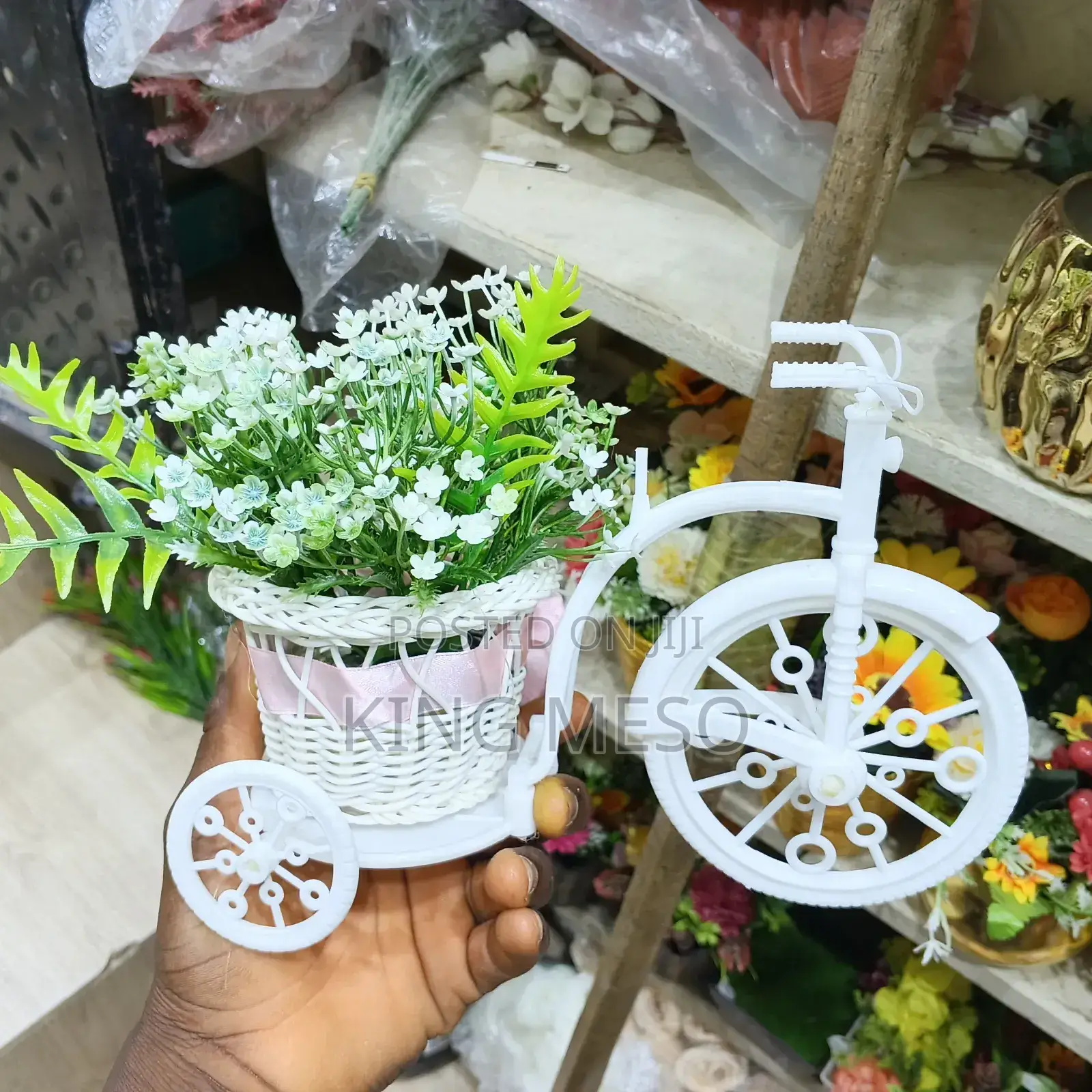 Bicycle Flower Available