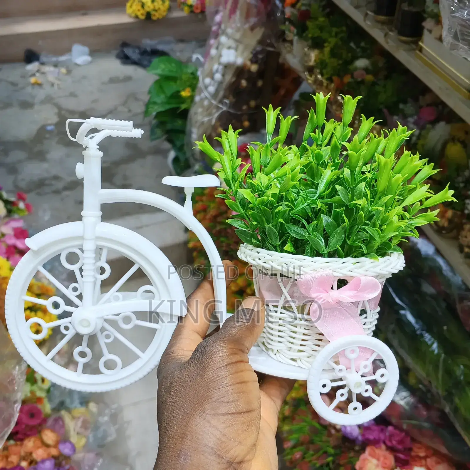 Bicycle Flower Available