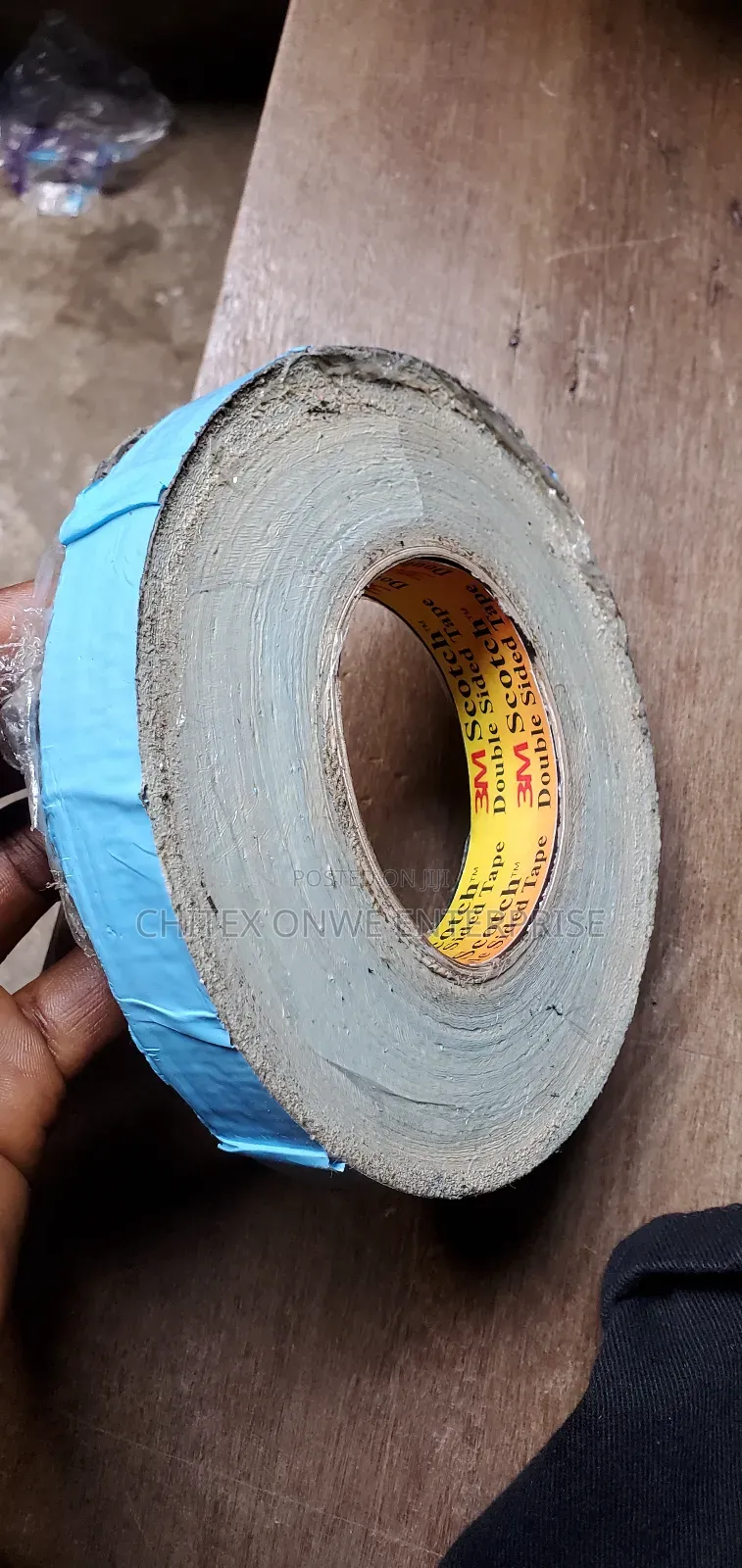 3m Repulpable Splittable Flying Splice Tape 1inch/ Double-sided Tape.
