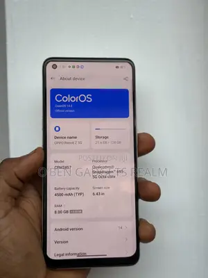 Oppo Reno8 Z 128 GB Gold