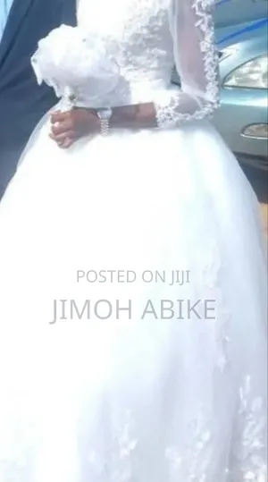 Neatly Used Once Wedding Gown