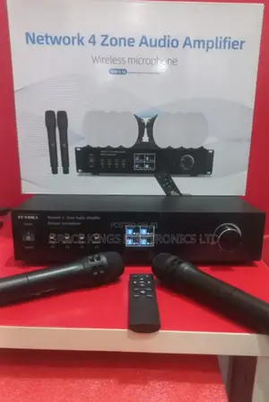 Network 4 Zones Audio Amplifier