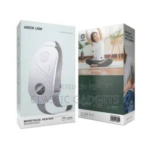 Green Lion Menstrual Heating Massager - White