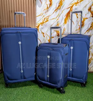Set of 3 Fabric Quality Luggage Box