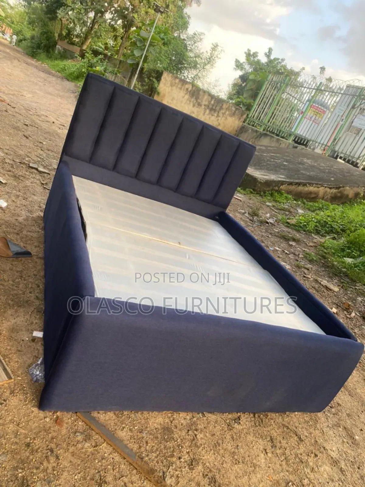 5by6 Padded Bedframe Available