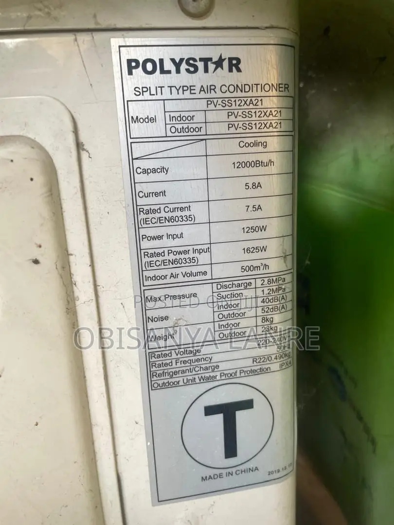 Polystar Split Type Air Conditioner