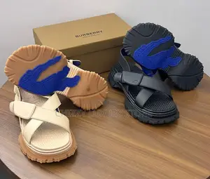 New Burberry Quality Luxury Men Sandal