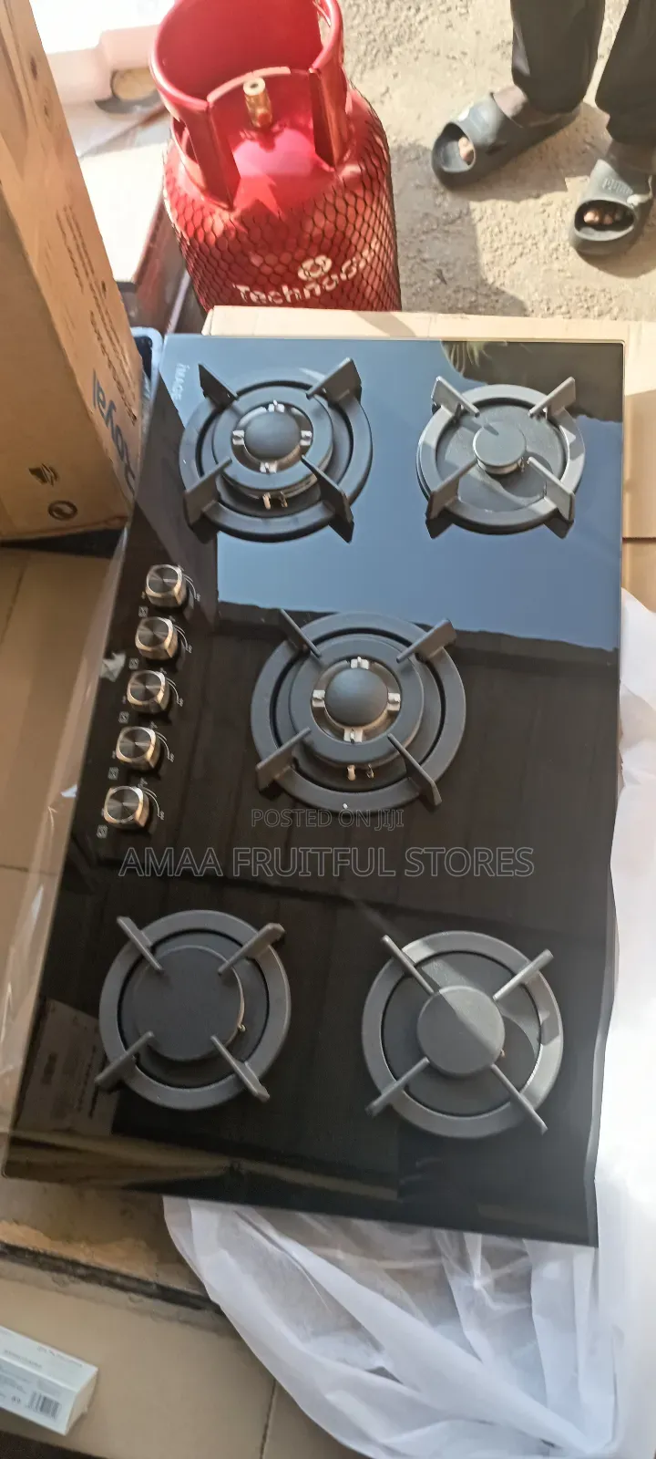 Image 5burners Built in Cooker 90cm