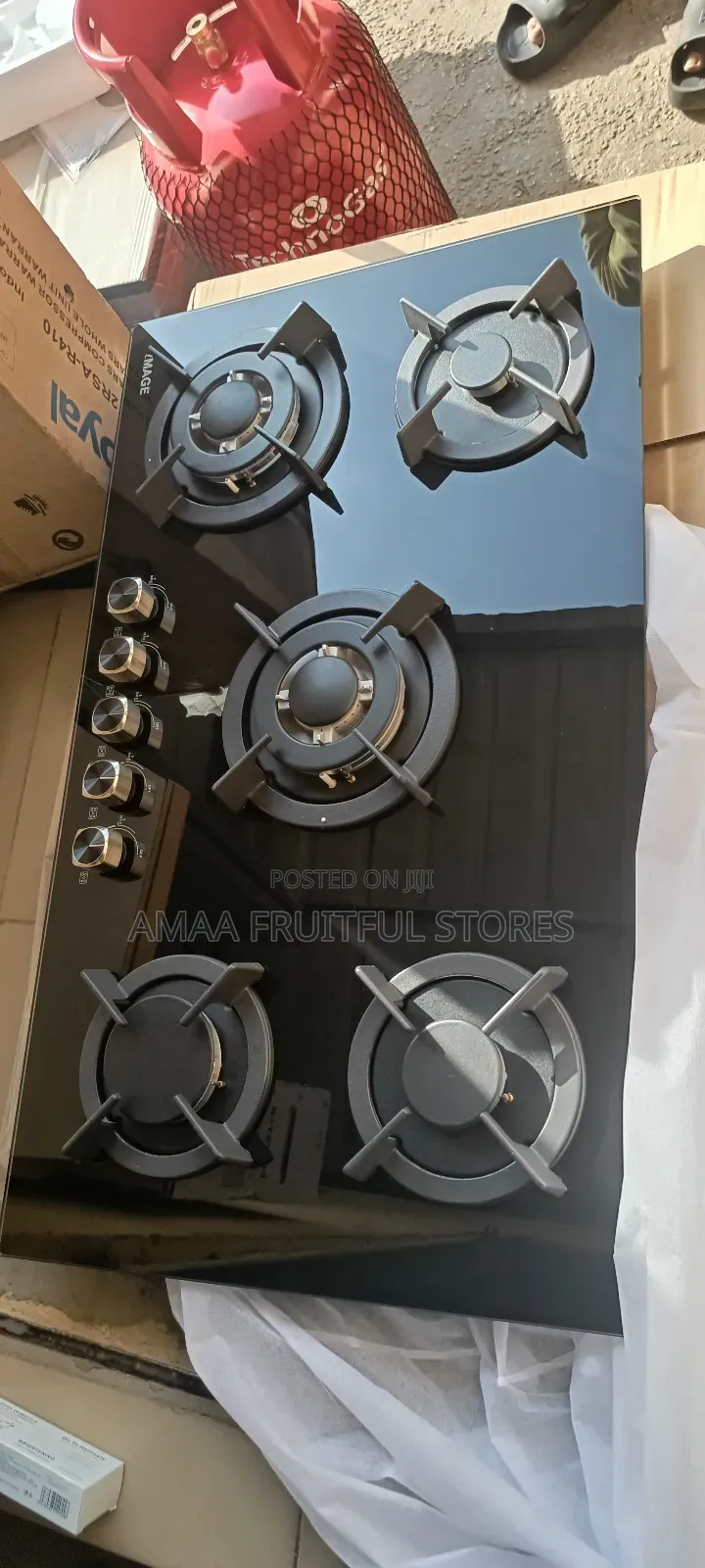 Image 5burners Built in Cooker 90cm