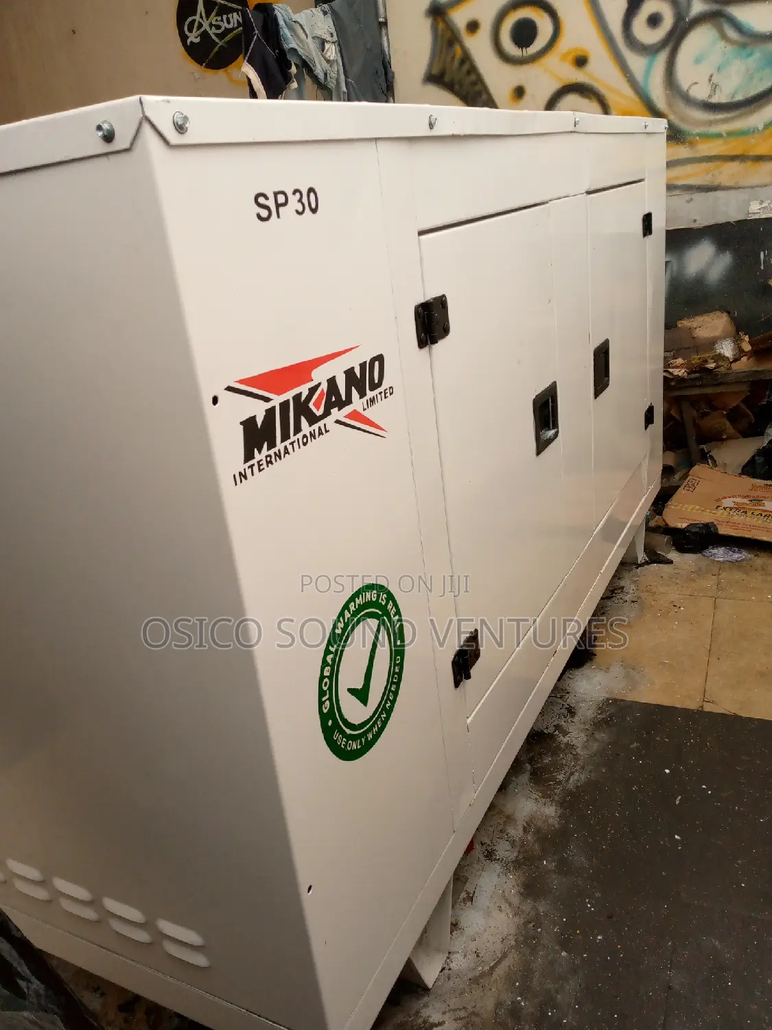30 Kva Mikano Soundproof Generator