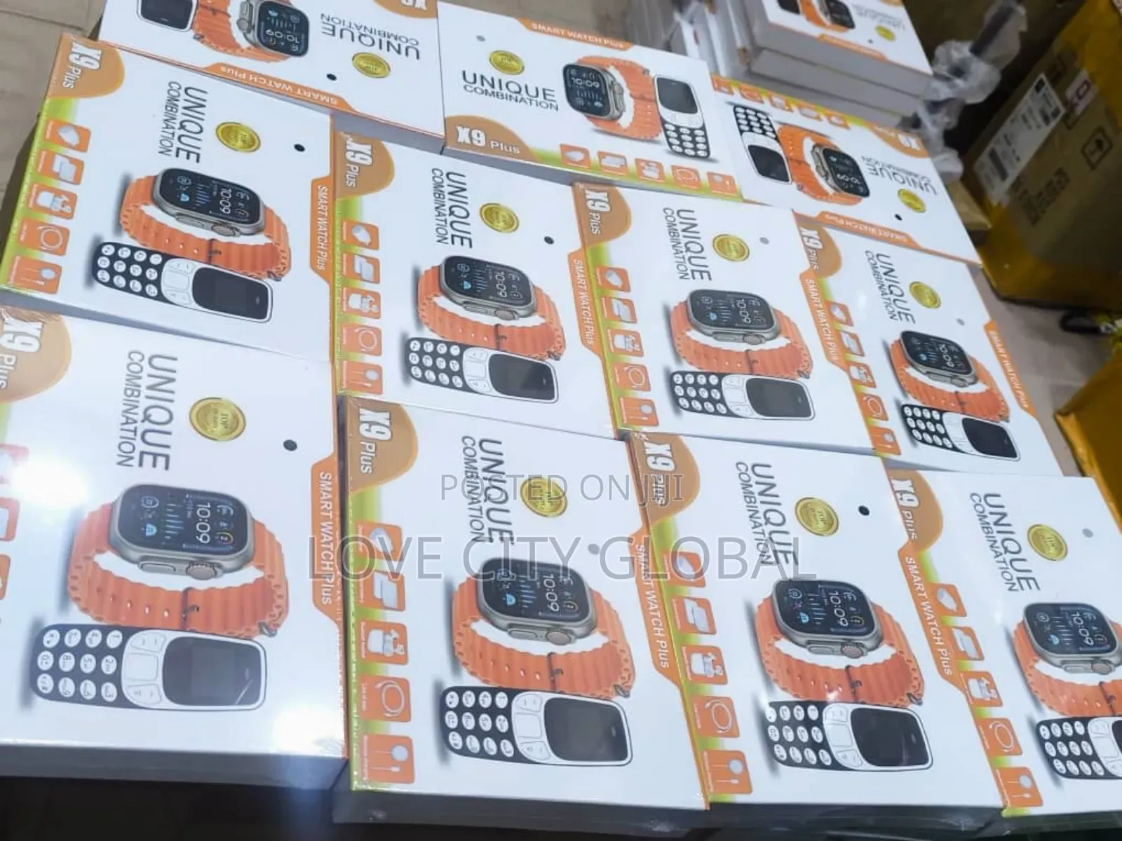 Unique Combination X9 Plus Smart Watch Powerbank, Earpod Mini Phone