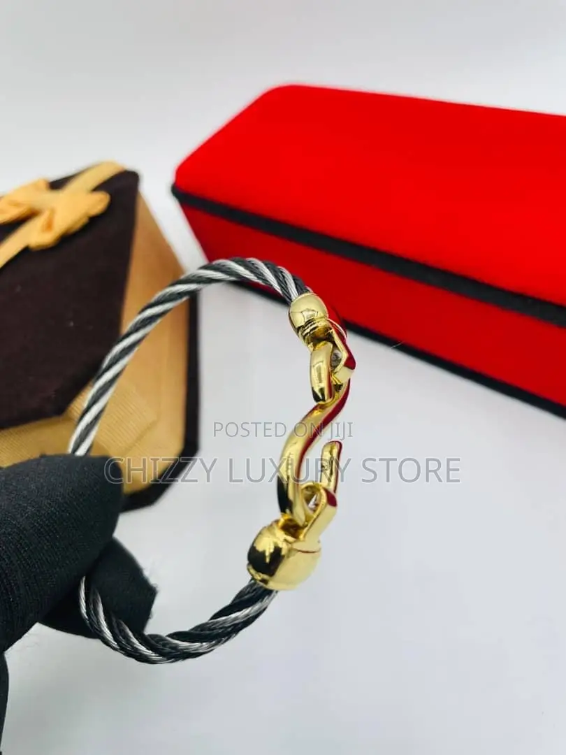 High Quality Luxury Men Hand Bangle