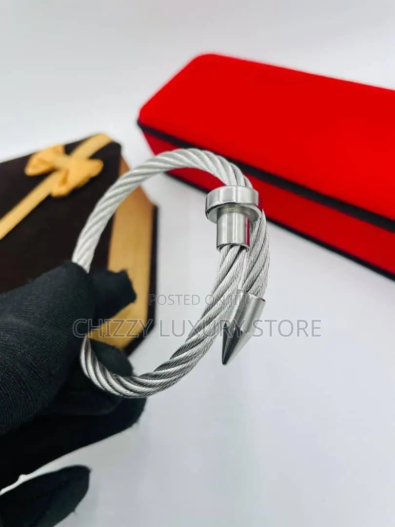 High Quality Luxury Men Hand Bangle