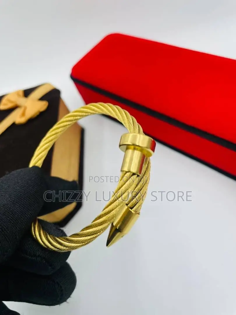 High Quality Luxury Men Hand Bangle