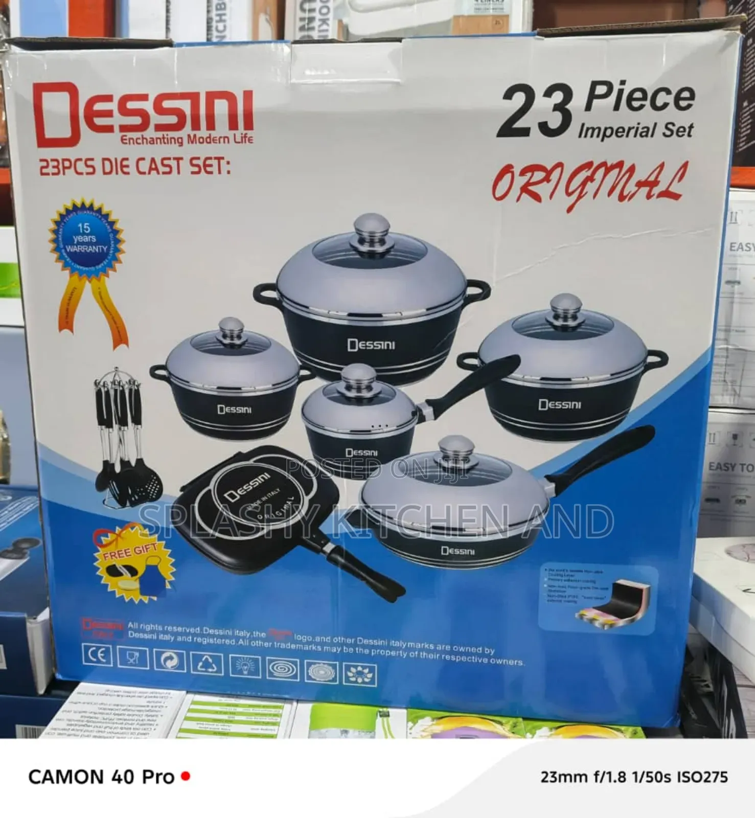 Dessini 23pcs Die Cast Set