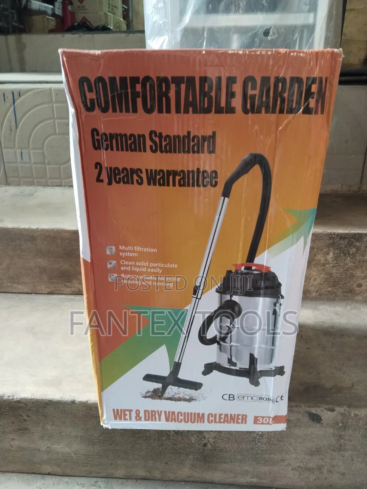 Wet and Dry Vacuum Cleaner 30l