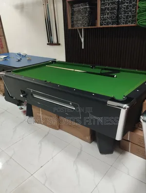Foreign 7ft Snooker Coins Marble Board With Accessories