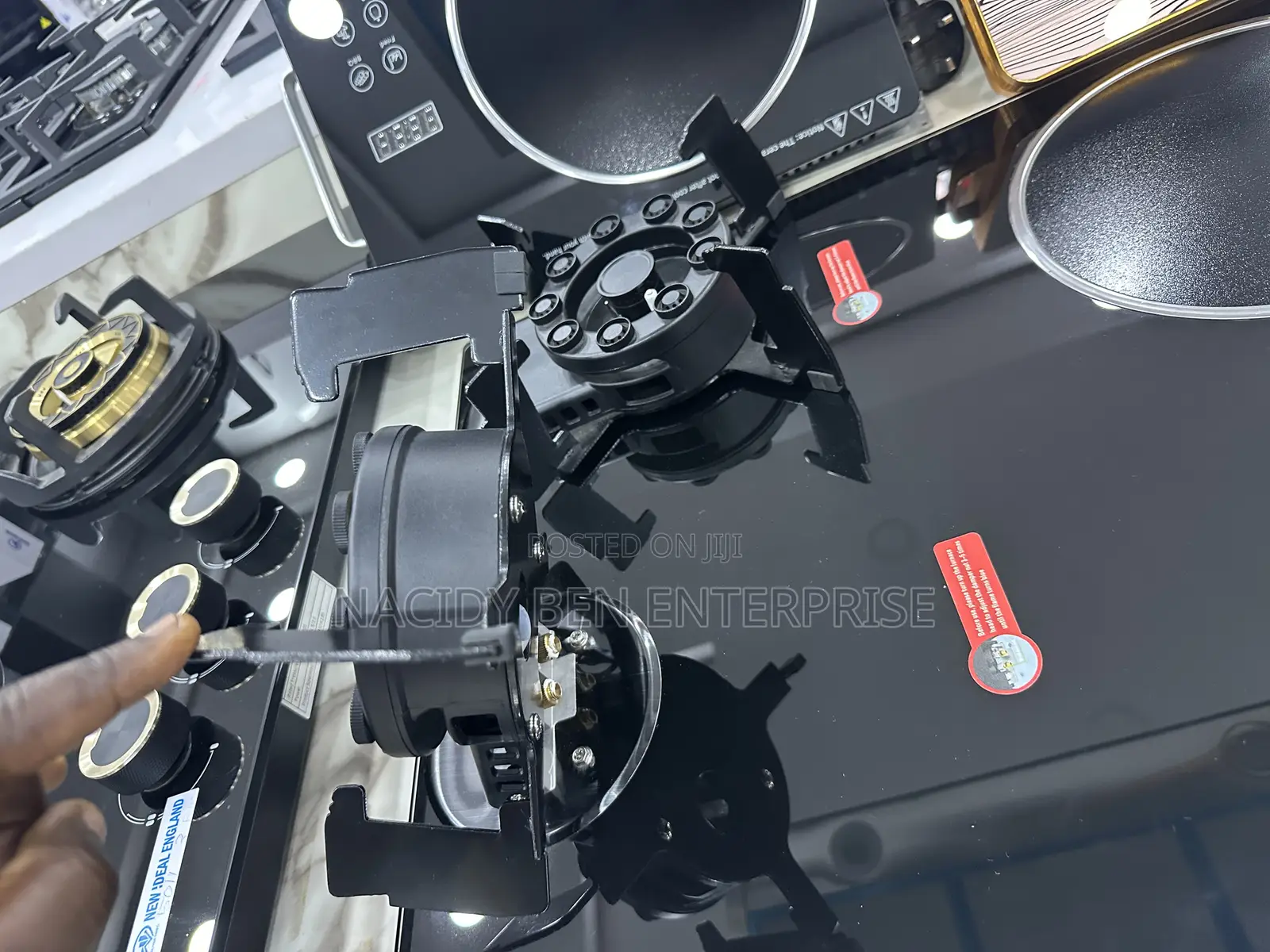 Flip Up Kitchen Burner