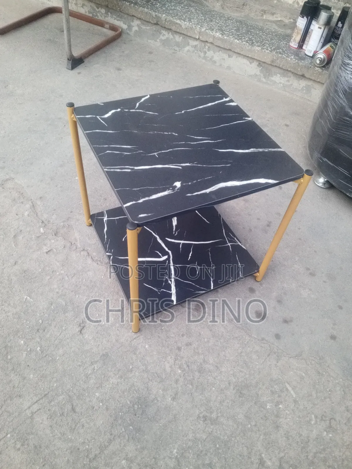 Side Stool Table