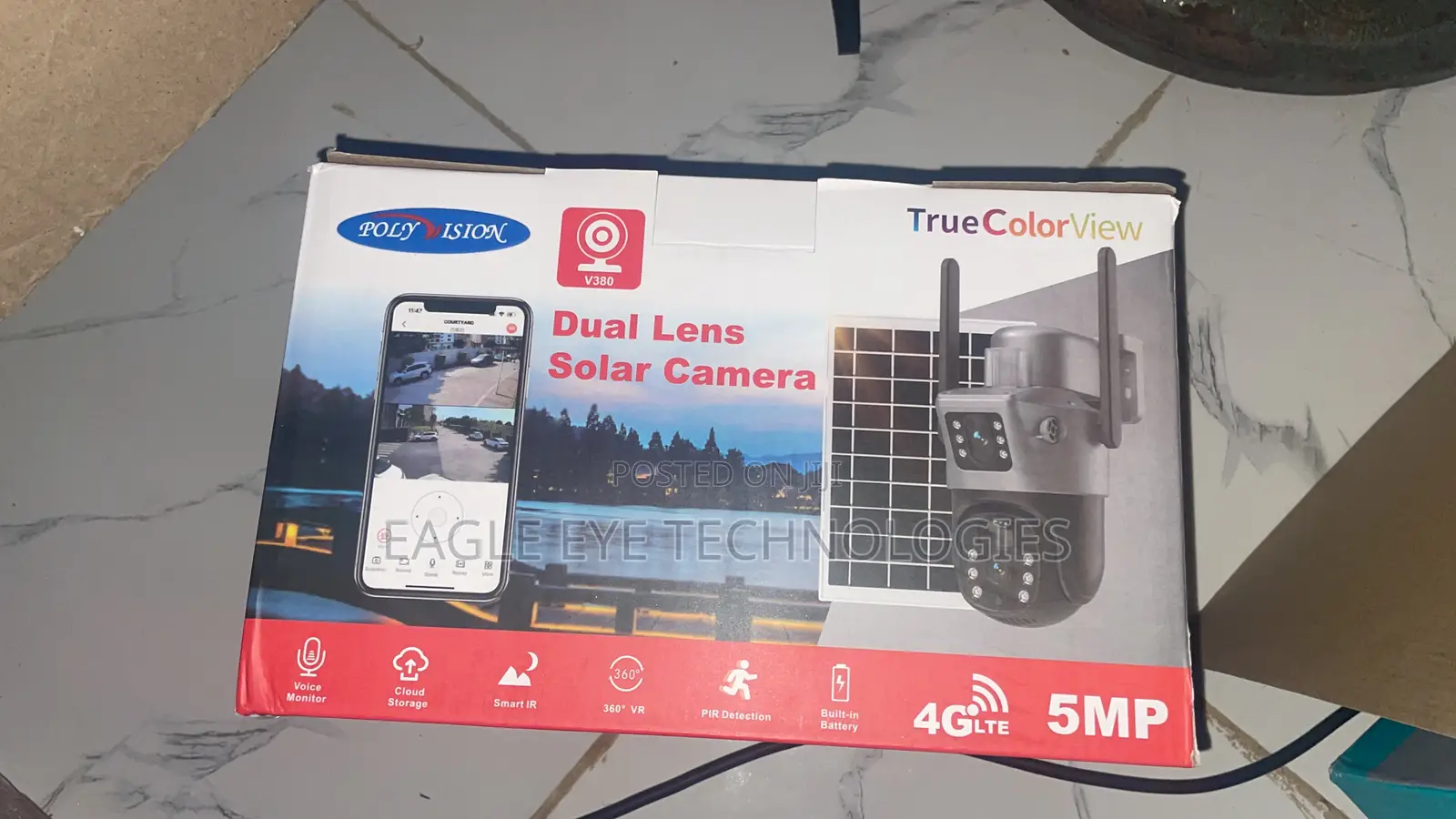 Poly Vision Dual Lens Solar Camera