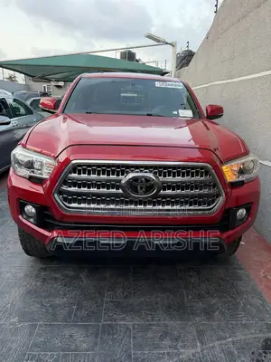 Toyota Tacoma Limited 2017 Red