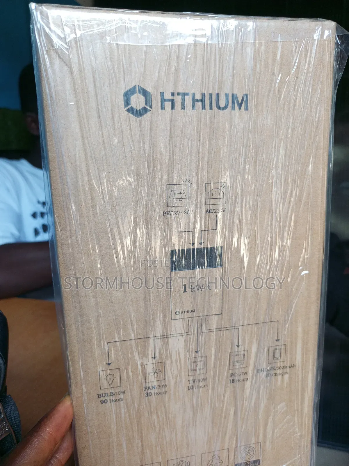 1kwh Hithium Solar Generator