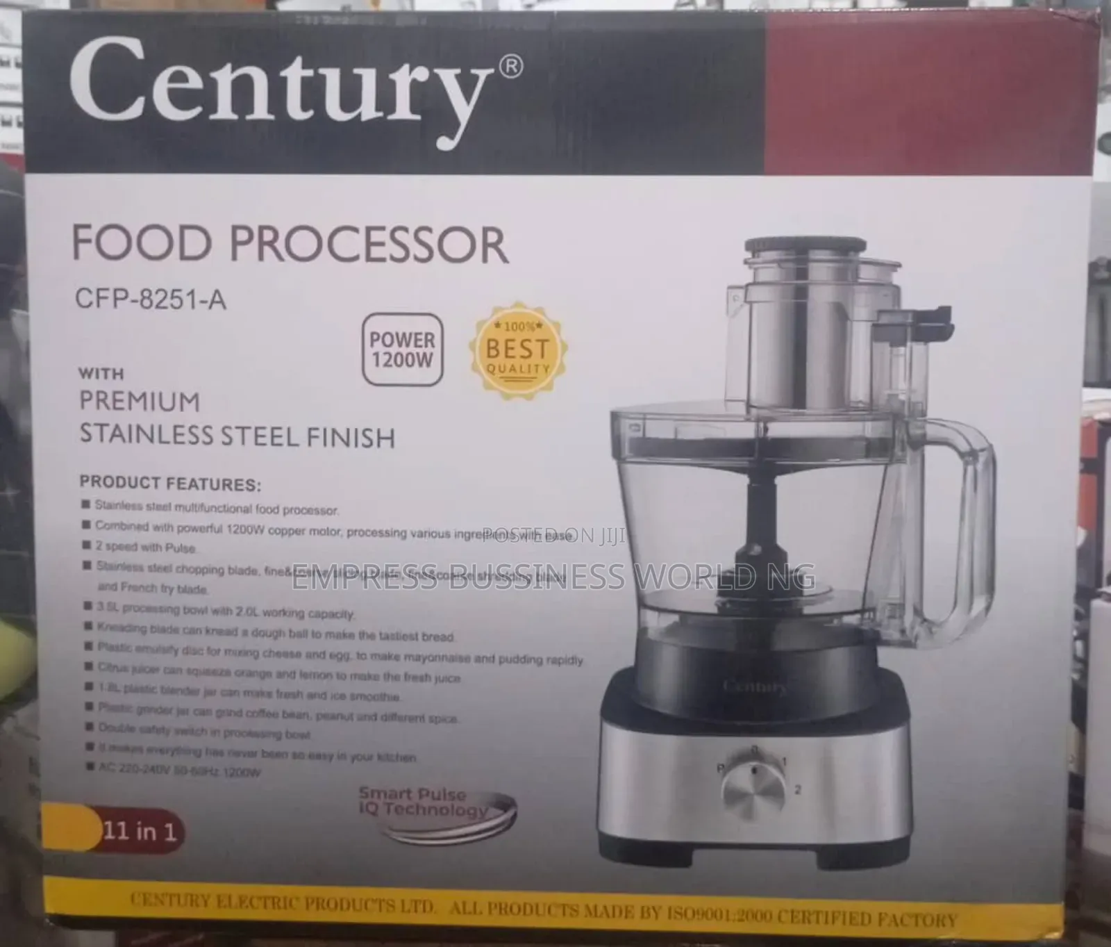 Century Food Processor-11 In 1