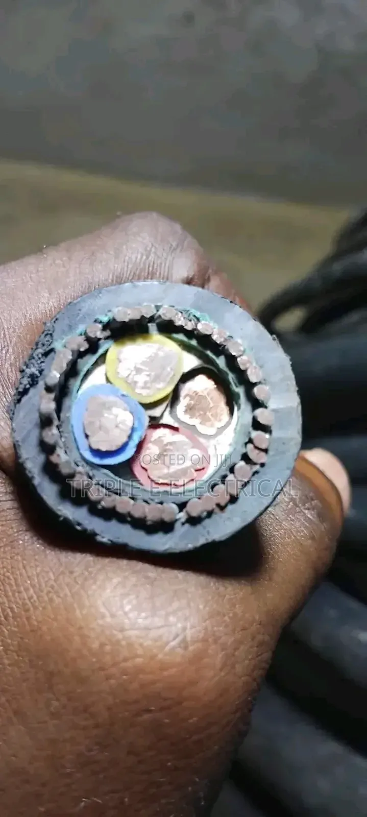 25mm 4core Armoured Cable