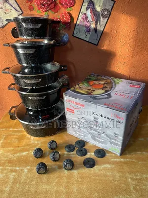 10pcs Love Smile High Quality Granite Pot