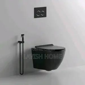 Black Conceal Water Cistern Black