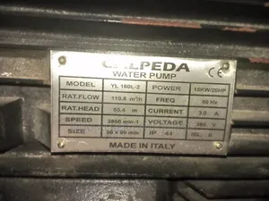 15kw 20hp Calpeda Water Pumps 3inches by 2inches RPM 2950