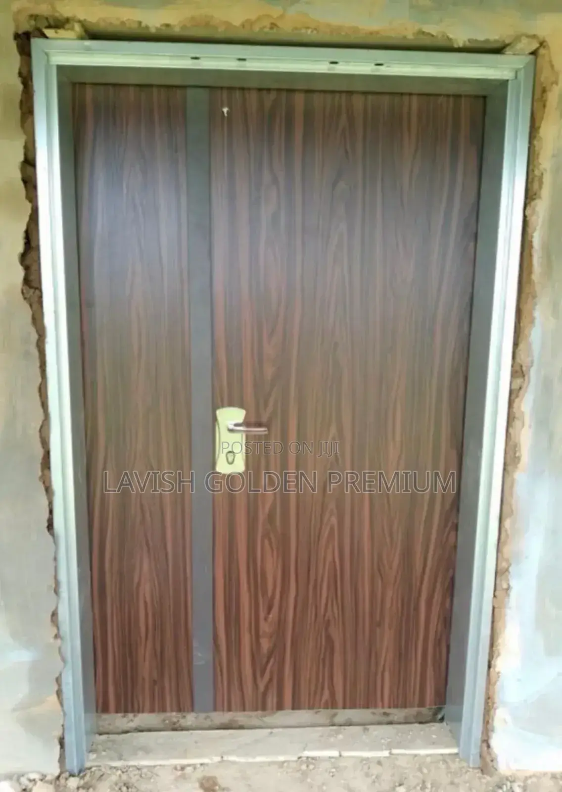 Israeli Steel Security Guards Door
