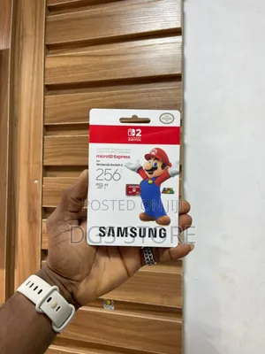 Nintendo Switch 2 Samsung Micro Sd Express 256gb Memory Card