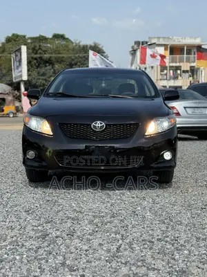 Toyota Corolla 2010 Black