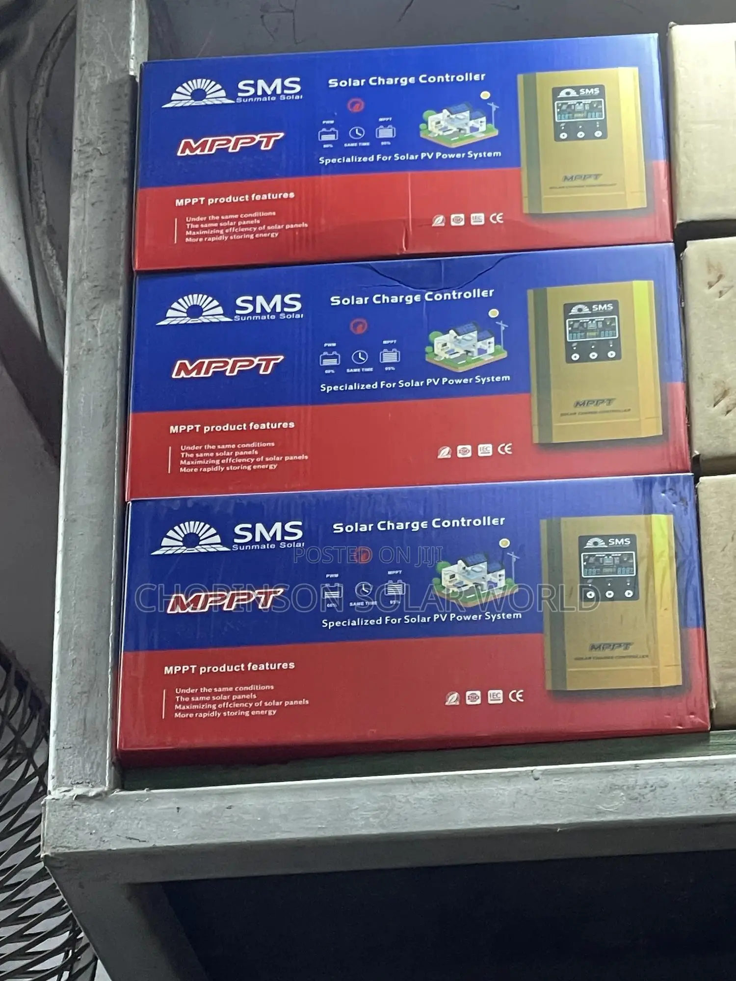 Solar Energy SMS MPPT Charger Controller 60ah/48vott