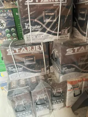 Solar Energy Starjey Tall Tubular Battery 220a/12votts