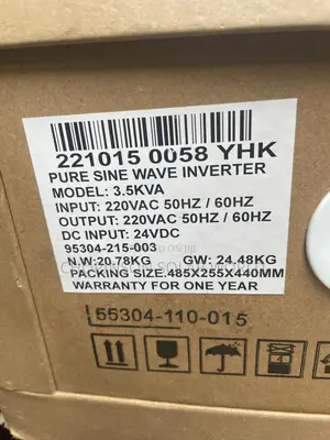 Solar Energy Yohako Non Hybrid Inverter 3.5kva/24votts